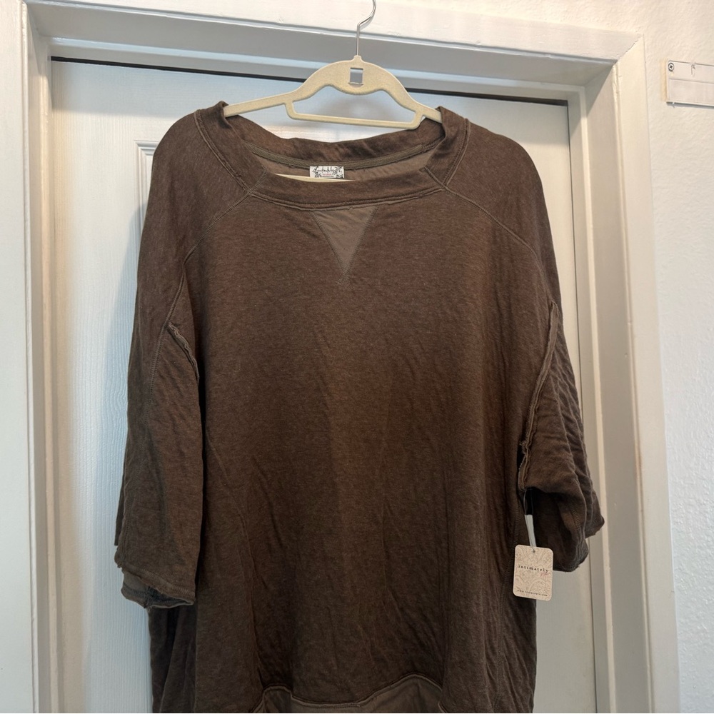 Brown Casual Top